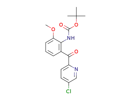tert-butyl (2-(5-chloropicolinoyl)-6-methoxyphenyl)carbamate