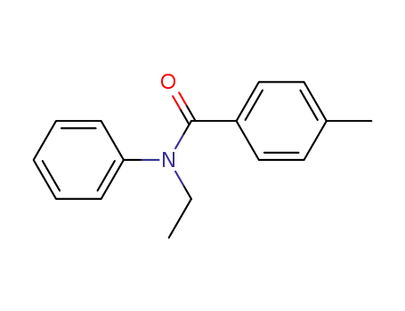 Molecular Structure of 70020-14-3 (N-Ethyl-4-Methy-N-phenyllbenzaMide, 97%)