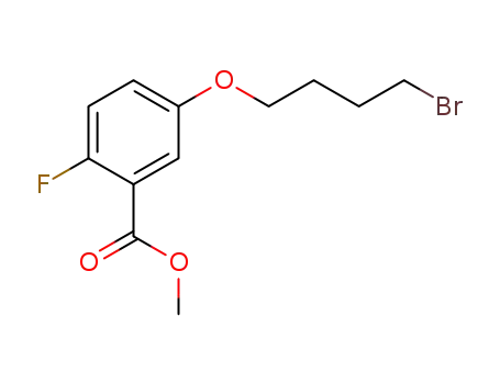 methyl 5-(4-bromobutoxy)-2-fluorobenzoate