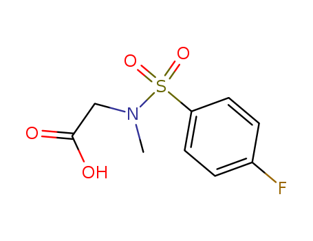 [(4-Fluoro-benzenesulfonyl)-methyl-amino]-acetic acid