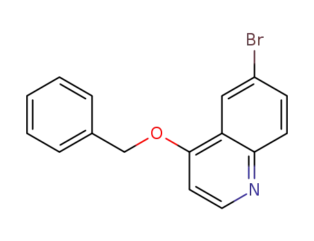 Molecular Structure of 1214242-50-8 (4-(Benzyloxy)-6-bromoquinoline)