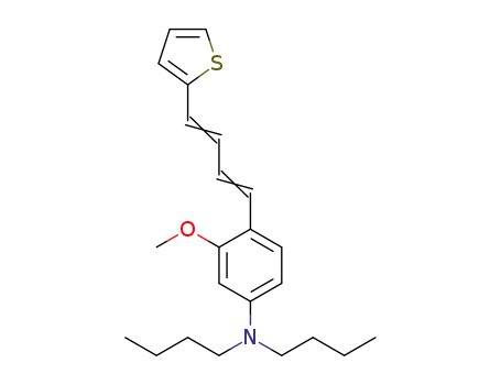 dibutyl[3-methoxy-4-[4-(thiophene-2-yl)-1,3-butadienyl]phenyl]amine