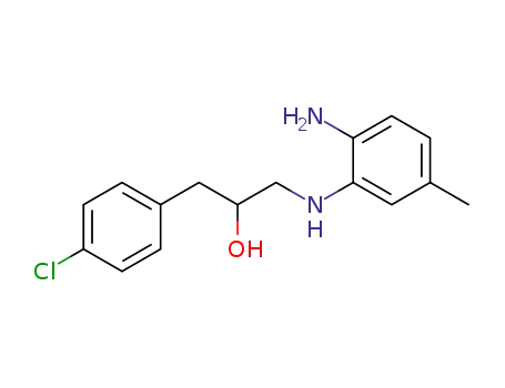 1-((2-amino-5-methylphenyl)amino)-3-(4-chlorophenyl)propan-2-ol