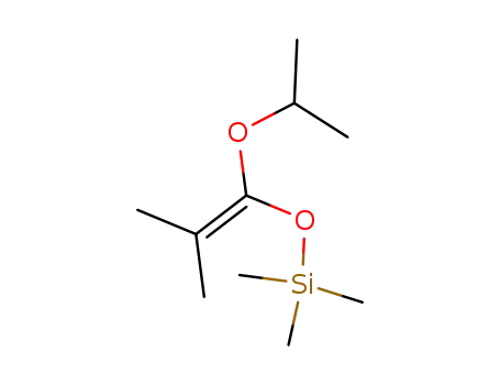 Molecular Structure of 151259-63-1 (Silane, trimethyl[[2-methyl-1-(1-methylethoxy)-1-propenyl]oxy]-)