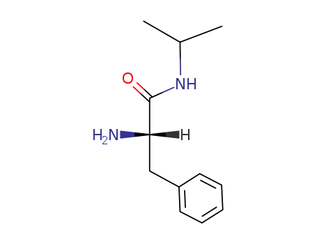 Molecular Structure of 278185-22-1 ((S)-2-amino-N-isopropyl-3-phenylpropanamide)