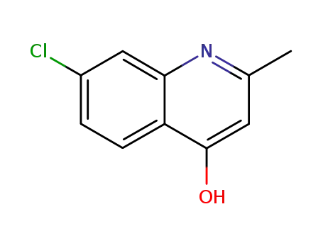 Molecular Structure of 15644-88-9 (7-CHLORO-2-METHYL-4(1H)-QUINOLINONE)