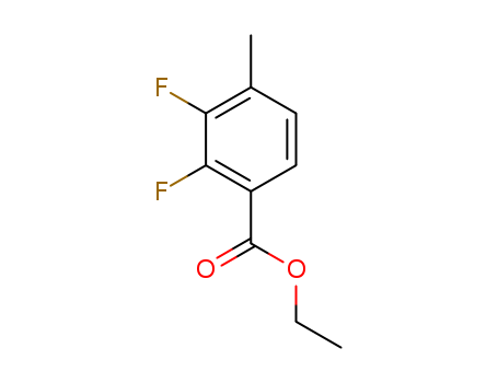 Benzoic acid, 2,3-difluoro-4-methyl-, ethyl ester (9CI)