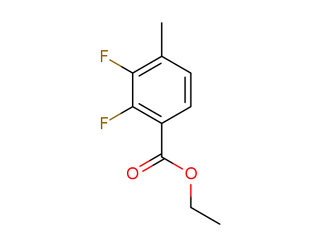 Benzoic acid, 2,3-difluoro-4-methyl-, ethyl ester (9CI)