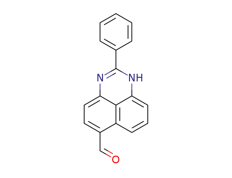 Molecular Structure of 1058095-05-8 (2-phenylperimidine-6<sup>(7)</sup>-carbaldehyde)