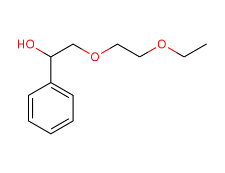 Molecular Structure of 28269-55-8 (2-(2-ethoxyethoxy)-1-phenylethanol)
