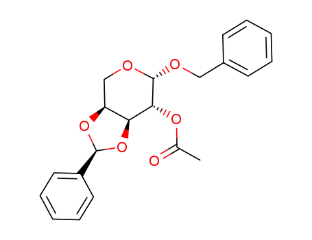 benzyl 2-O-acetyl-exo-3,4-O-benzylidene-β-L-arabinopyranoside