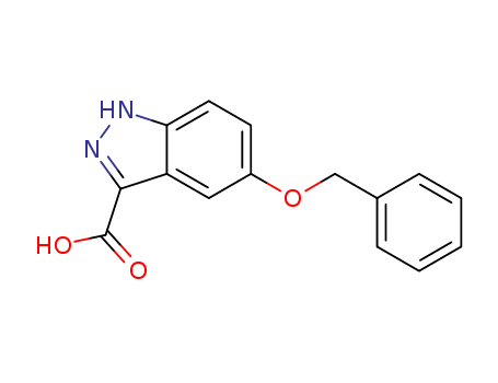 5-Benzyloxy-1H-indazole-3-carboxylic acid cas no. 177941-16-1 98%