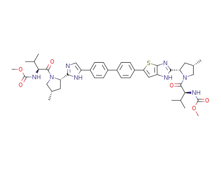 C<sub>44</sub>H<sub>54</sub>N<sub>8</sub>O<sub>6</sub>S