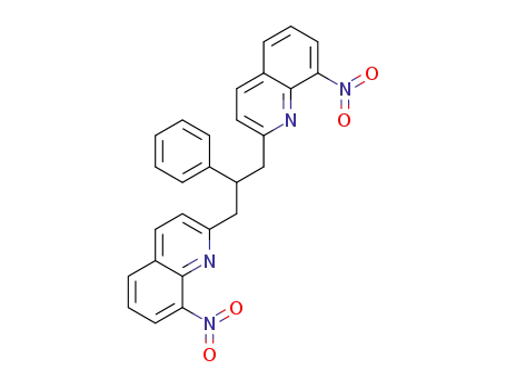 2,2'-(2-phenylpropane-1,3-diyl)bis(8-nitroquinoline)