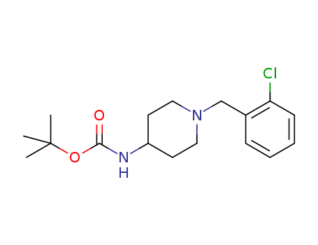 tert-Butyl 1-(2-chlorobenzyl)piperidin-4-ylcarbamate