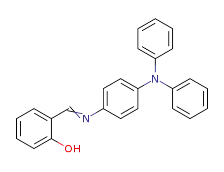 Molecular Structure of 1415476-89-9 (2-(((4-(diphenylamino)phenyl)imino)methyl)phenol)