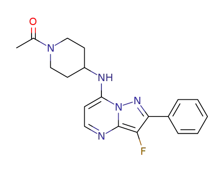 C<sub>19</sub>H<sub>20</sub>FN<sub>5</sub>O
