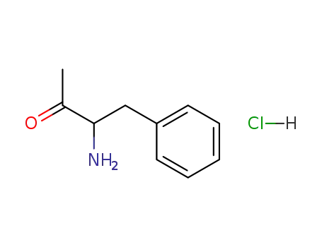 Molecular Structure of 5440-27-7 (3-AMINO-4-PHENYLBUTAN-2-ONE HYDROCHLORIDE)