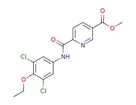 methyl 6-(3,5-dichloro-4-ethoxyphenylcarbamoyl)nicotinate