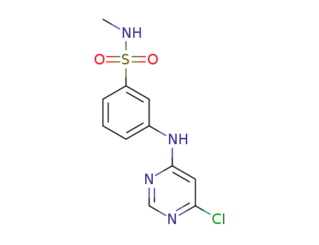 3-((6-chloropyrimidin-4-yl)amino)-N-methylbenzenesulfonamide