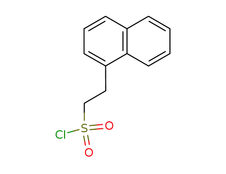 Molecular Structure of 104296-63-1 (2-(1-NAPHTHYL)ETHANESULFONYL CHLORIDE)