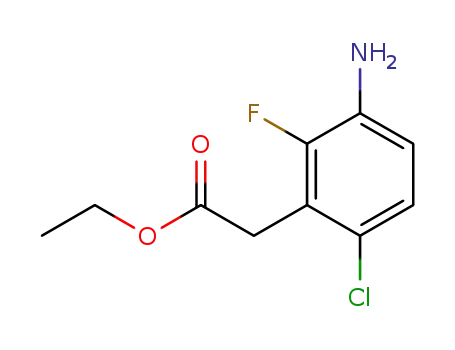 ethyl 2-(3-amino-6-chloro-2-fluorophenyl)acetate