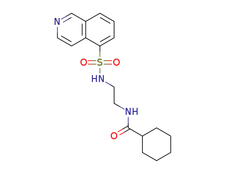 N-{2-[(isoquinoline-5-sulfonyl)amino]ethyl}cyclohexanecarboxamide
