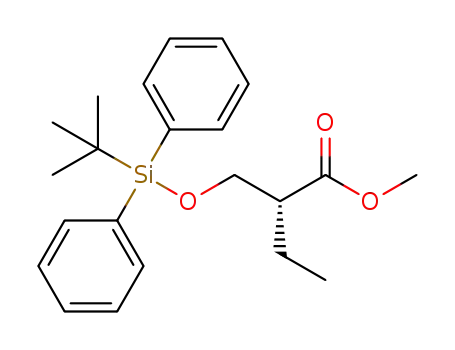 (R)-methyl 2-(((tert-butyldiphenylsilyl)oxy)methyl)butanoate