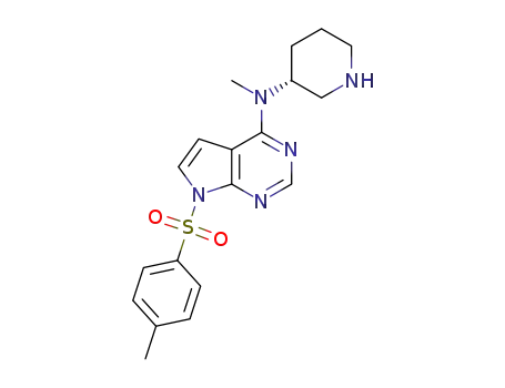 (R)-N-methyl-N-(piperidin-3-yl)-7-tosyl-7H-pyrrolo[2,3-d]pyrimidin-4-amine