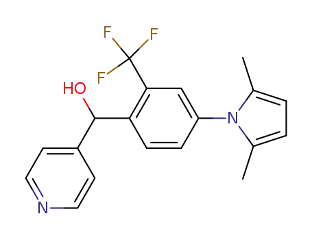 [4-(2,5-dimethylpyrrol-1-yl)-2-(trifluoromethyl)phenyl]-pyridin-4-yl-methanol