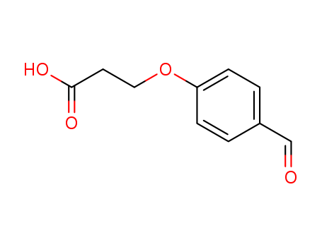 Propanoic acid, 3-(4-formylphenoxy)-
