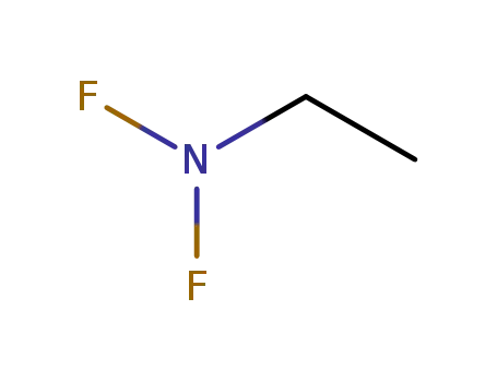 Molecular Structure of 758-18-9 (1-(Difluoroamino)ethane)