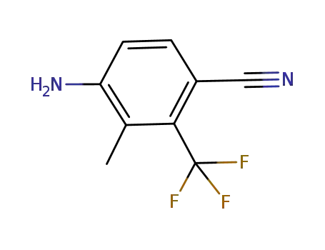 벤조 니트릴, 4- 아미노 -3- 메틸 -2- (트리 플루오로 메틸)-(9CI)