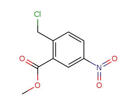 Molecular Structure of 90537-42-1 (methyl 2-(chloromethyl)-5-nitrobenzoate)