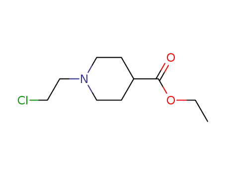4-피페리딘카르복실산, 1-(2-클로로에틸)-, 에틸 에스테르