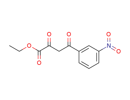 Molecular Structure of 57961-49-6 (ethyl 4-(3-nitrophenyl)-2,4-dioxobutanoate)