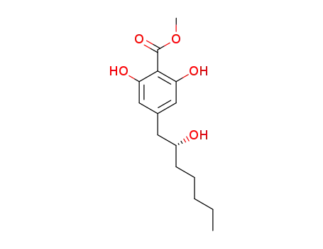 (R)-methyl 2,6-dihydroxy-4-(2-hydroxyheptyl)benzoate