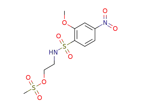 2-(2-methoxy-4-nitrophenylsulfonylamino)ethyl methanesulfonate