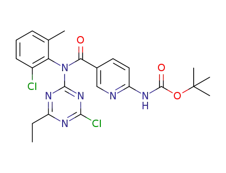 C<sub>23</sub>H<sub>24</sub>Cl<sub>2</sub>N<sub>6</sub>O<sub>3</sub>