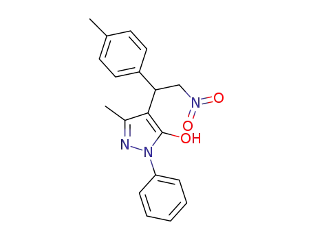 3-methyl-4-[2-nitro-1-(4-methylphenyl)ethyl]-1-phenyl-5-pyrazolone