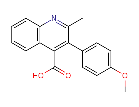 3-(4-methoxyphenyl)-2-methylquinoline-4-carboxylic acid