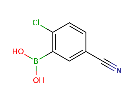 2-Chloro-5-cyanophenylboronic acid cas no. 936249-33-1 98%