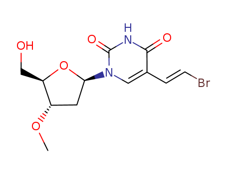5-[(1E)-2-bromoethenyl]-2'-deoxy-3'-O-methyluridine(100364-25-8)