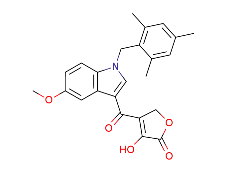 Molecular Structure of 1594966-60-5 (C<sub>24</sub>H<sub>23</sub>NO<sub>5</sub>)