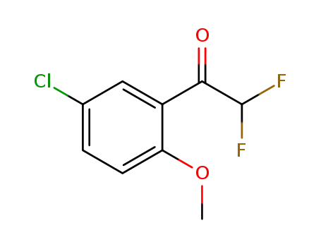 1-(5-chloro-2-methoxyphenyl)-2,2-difluoroethanone