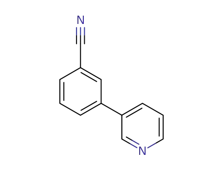 Molecular Structure of 4350-54-3 (3-(3-PYRIDINYL)BENZONITRILE)