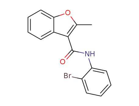 N-(2-BroMophenyl)-2-Methylbenzofuran-3-carboxaMide