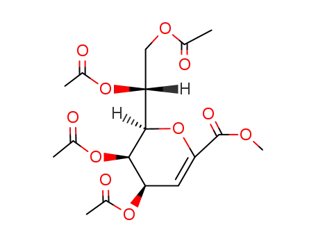 methyl-4,5,7,8-tetra-O-acetyl-2,6-anhydro-2,3-dideoxy-D-manno-oct-2-enosonat