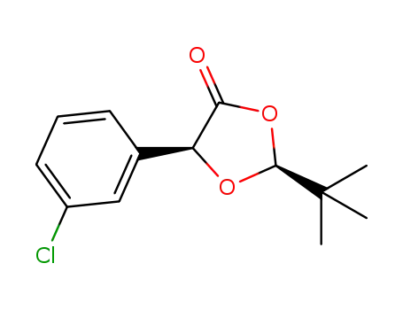 (2S,5S)-2-(tert-butyl)-5-(3-chlorophenyl)-1,3-dioxolan-4-one