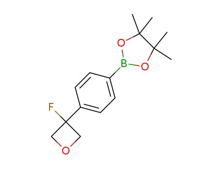 2-(4-(3-fluorooxetan-3-yl)phenyl)-4,4,5,5-tetramethyl-1,3,2-dioxaborolane